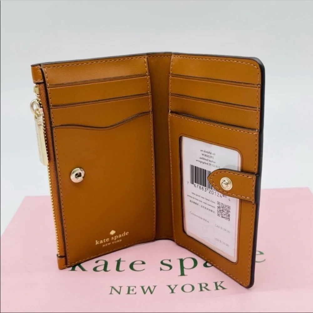 Kate Spade Small Slim Bifold Wallet - Picture 5 of 6